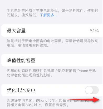 磐石苹果15维修分享iPhone15充电到80%就充不进电了怎么办 