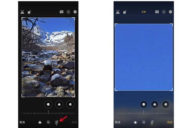 磐石苹果手机维修分享iPhone手机如何使用裁剪功能隐藏照片 